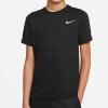 T-shirt koszulka Nike sportowa małe logo dziecięca czarna DRI-FIT